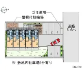 ★手数料０円★箕面市小野原西　月極駐車場（LP）